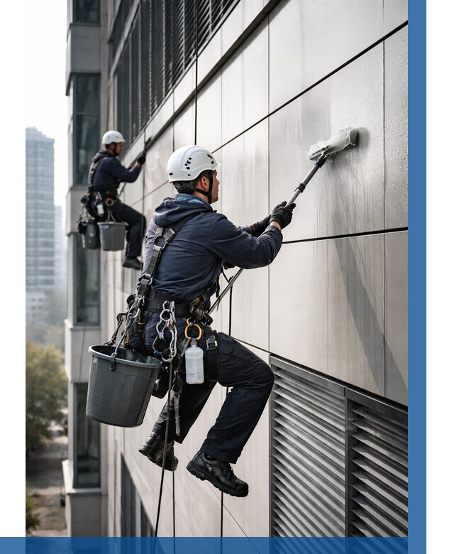 Мойка вентилируемого фасада в Лабинске от 268 р. | ВЫСОТНИК-Лбк