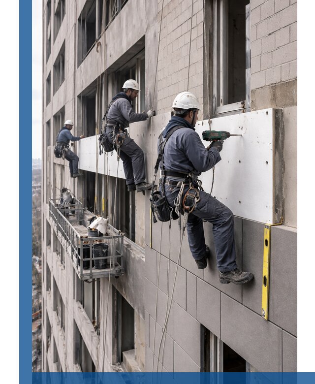 Монтаж фасадных термопанелей высокого качества в Лабинске