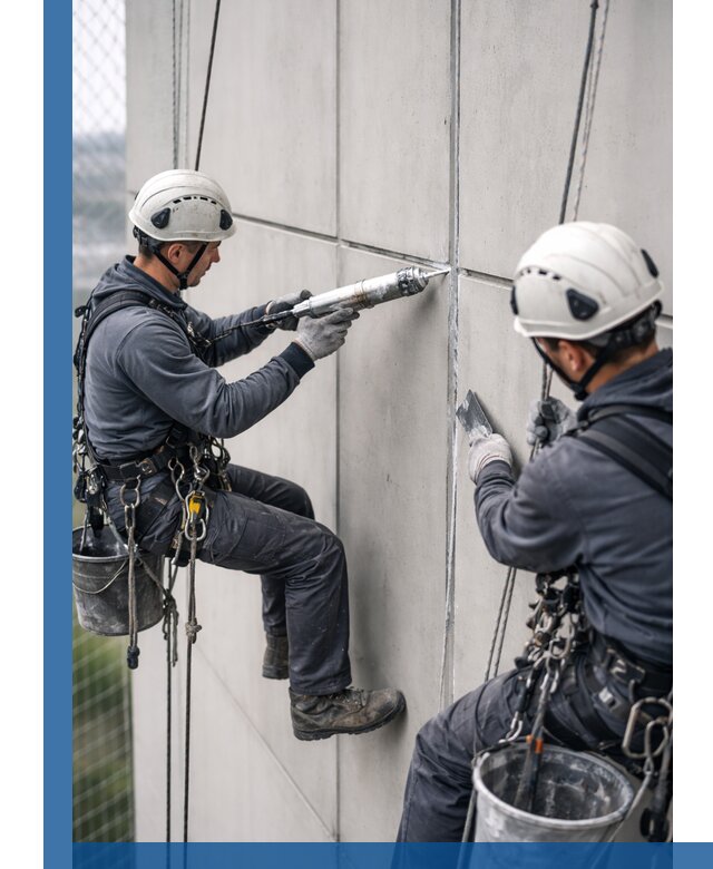 Первичная герметизация швов фасадов и кровель в Лабинске