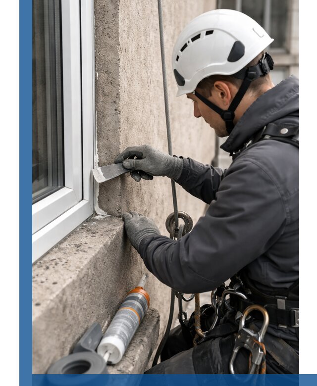 Герметизация монтажных швов окон в Лабинске с гарантией качества