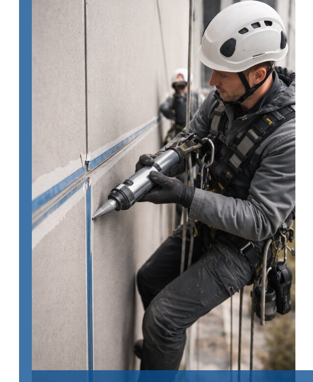 Герметизация стыков фасадных панелей в Лабинске качественно и быстро