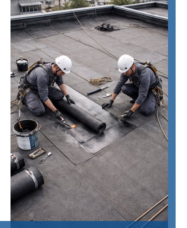 Ремонт мягкой кровли под ключ в Лабинске от 751 р. | ВЫСОТНИК-Лбк