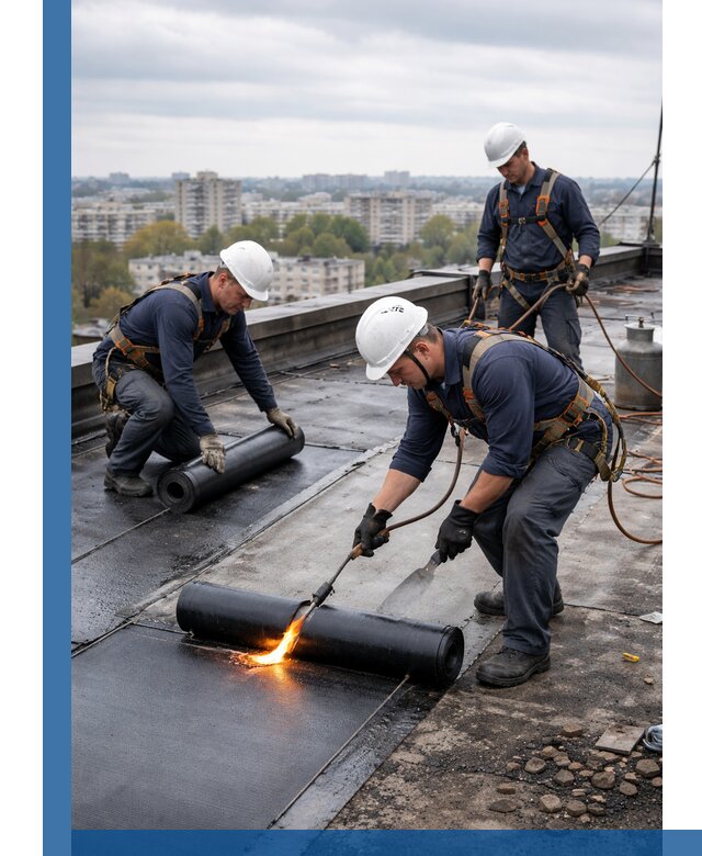 Ремонт наплавляемой кровли в Лабинске качественно и надежно
