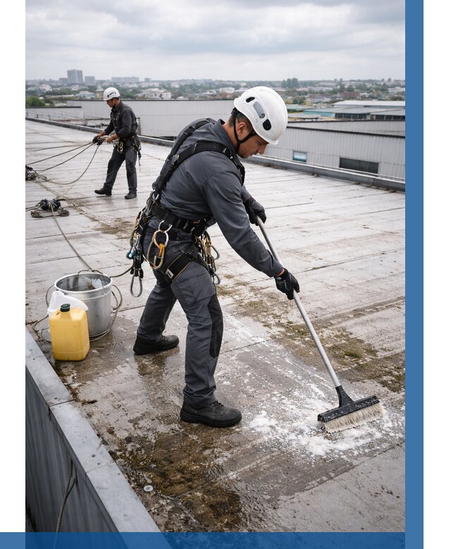 Очистка крыши по графику в Лабинске от 8043 р. | ВЫСОТНИК-Лбк