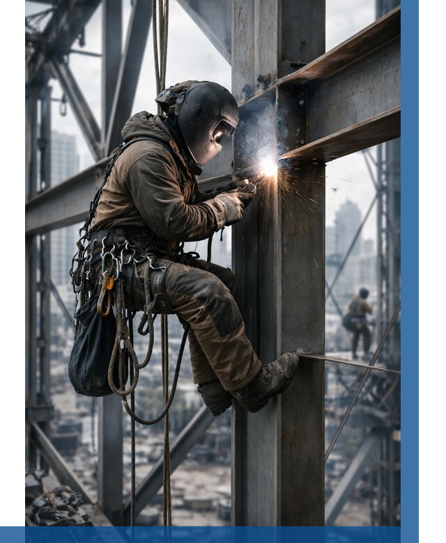 Высотные сварочные работы в Лабинске от 3753 р. | ВЫСОТНИК-Лбк