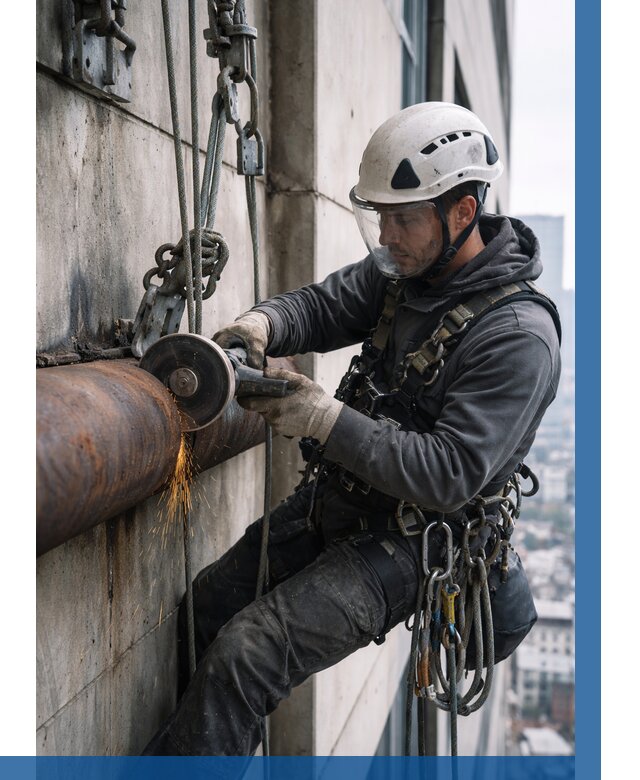 Резка металла на высоте в Лабинске по цене от 4826 р. | ВЫСОТНИК-Лбк