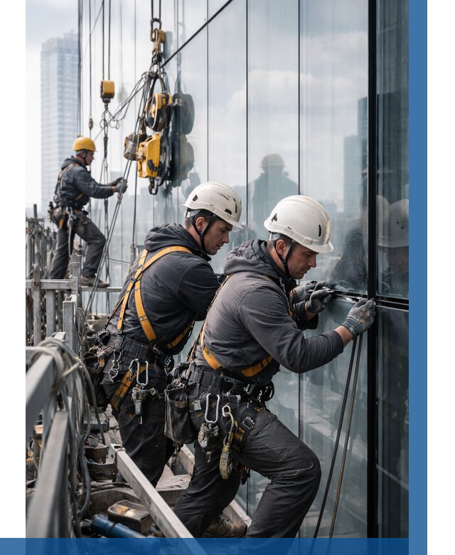 Структурное остекление фасадов в Лабинске от 10188 р. | ВЫСОТНИК-Лбк