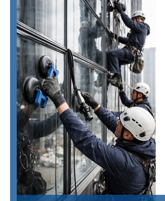 Радиусное остекление фасадов под ключ в Лабинске с гарантиями