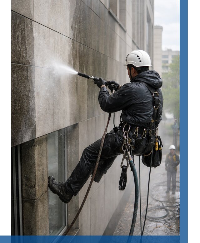 Гидроструйная очистка поверхностей в Лабинске от 912 р. | ВЫСОТНИК-Лбк