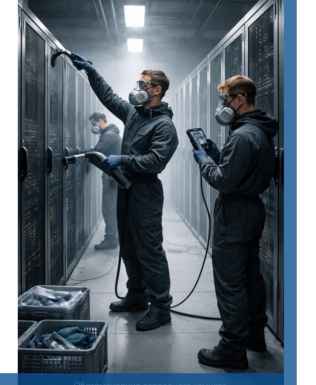 Обеспыливание серверной комнаты в Лабинске от 4826 р. | ВЫСОТНИК-Лбк