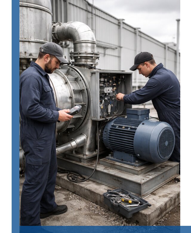 Техническое обслуживание промышленного оборудования в Лабинске